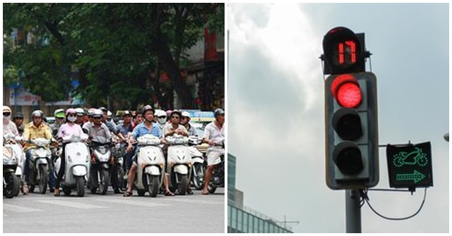 Trường hợp vượt đèn đỏ để nhường đường cho xe cứu thương thì có bị xử phạt  hành chính