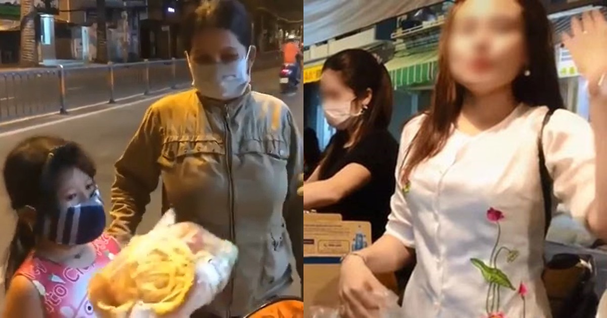 Chân dung cô gái 'dạy' 2 mẹ con nghèo quên đeo khẩu trang: Nói trống không, chỉ tay vào người khác - Vimarsana News