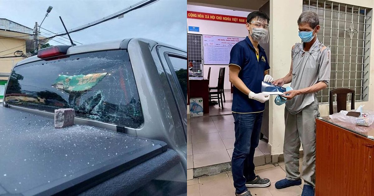 Ông chú áo rách tả tơi ném vỡ kính xe từ thiện dù được cho 1 phần: Xin thêm nhưng bị từ chối - Vimarsana News