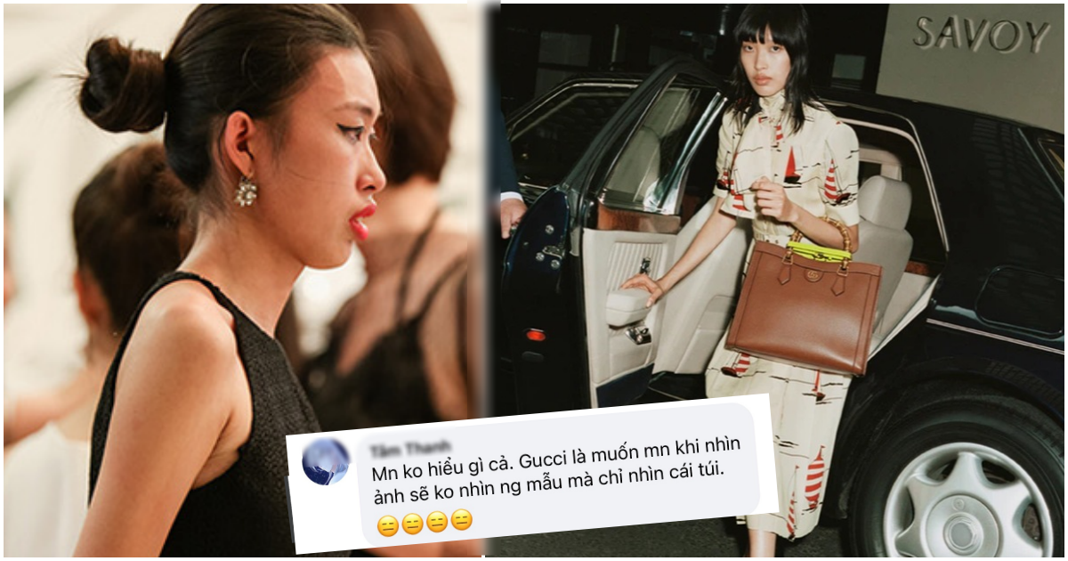 Mẫu nữ Việt 22 tuổi được lên website của Gucci toàn cầu: CDM chê bai "gu Tây công nhận lạ thiệt" - Vimarsana News