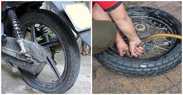 Xịt lốp xe máy đúng cách sẽ giúp bánh xe của bạn luôn bền và tránh được các rủi ro khi di chuyển trên đường. Cùng tìm hiểu về cách xịt lốp xe máy hiệu quả qua hình ảnh sau đây nhé!