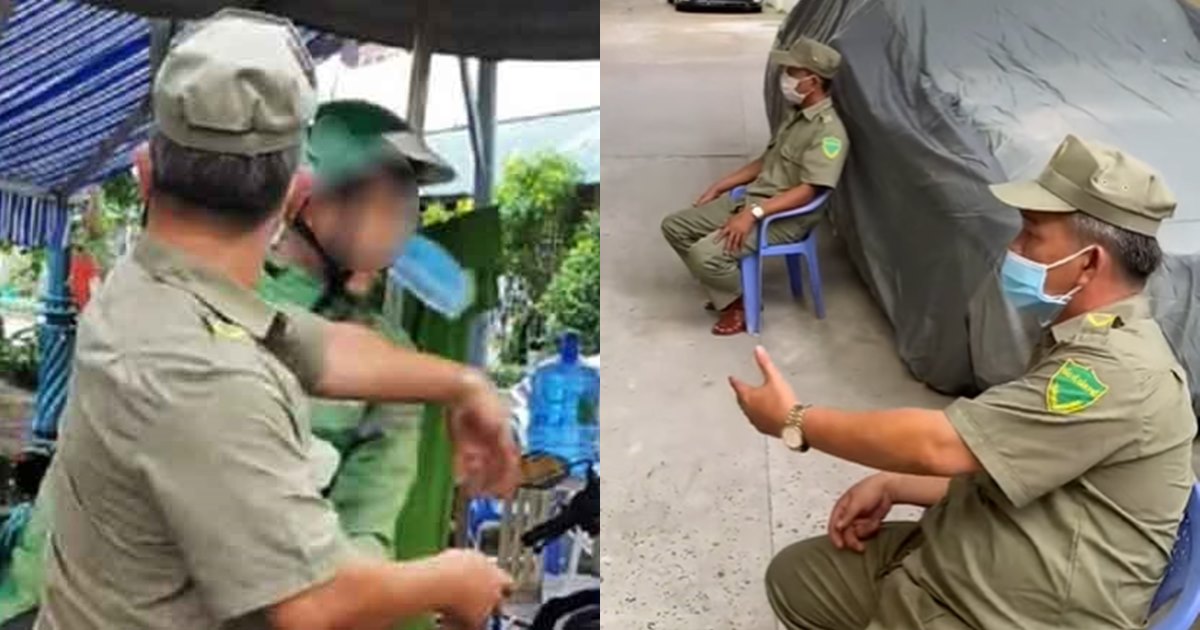 Bình Thạnh, 2 dân phòng vung tay vào mặt shipper ở chốt phong tỏa: Xin lỗi, lúc đó quá nóng - Vimarsana News