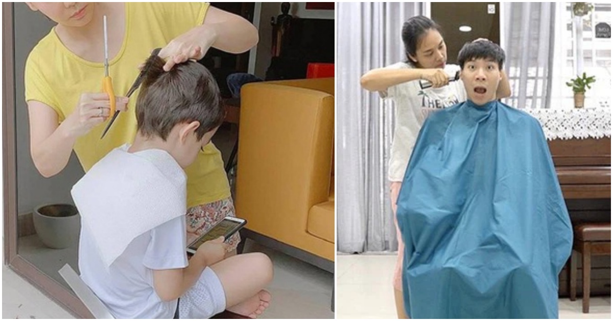 Ở nhà mùa "ở ẩn": 7 kiểu tóc đơn giản chị em tự cắt cho chồng con, đẹp như đi tiệm - Vimarsana News